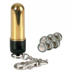 Μικρός χρυσός δονητής μπρελόκ