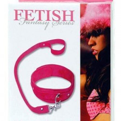 Ροζ βελούδινο κολάρο