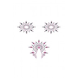 Κόσμημα στήθους μαύρο ροζ