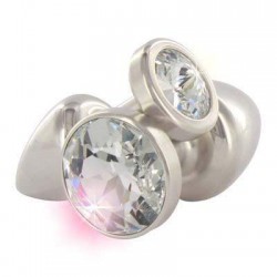Μεταλλική ανοξείδωτη με Swarovski
