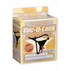 Ultra harness δερμάτινη ζώνη vacu lock