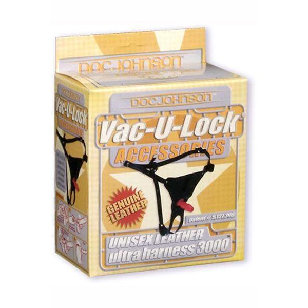 Ultra harness δερμάτινη ζώνη vacu lock