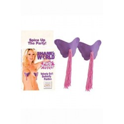 Αυτοκόλλητα για τις θηλές μωβ χρώμα