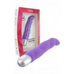 Μωβ δονητής σιλικόνης για σημείο G