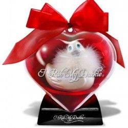 Παπάκι δονητής σε καρδούλα