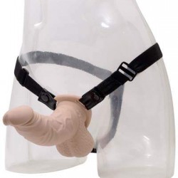 Πέος σιλικόνης με ζώνη