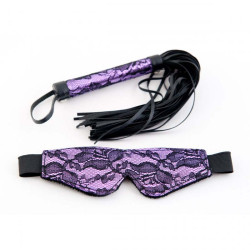 Μάσκα ματιών και μαστίγιο πακέτο 