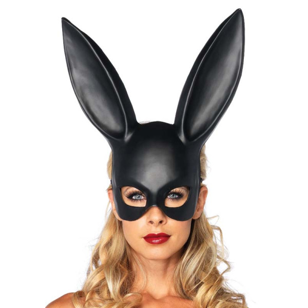 Μαύρη η Άσπρη μάσκα κουνέλι rabbit 