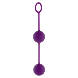 Κολπικές μπάλες σιλικόνης σε μωβ χρώμα 