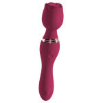 Massager σιλικόνης διπλής διέγερσης αδιάβροχος επαναφορτιζόμενος 