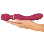 Massager σιλικόνης διπλής διέγερσης αδιάβροχος επαναφορτιζόμενος 